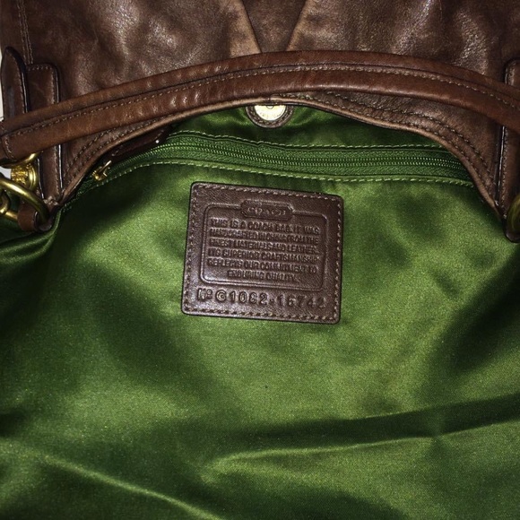 COACH Maggie Mia Madison Leather Hobo - Picture 14 of 14